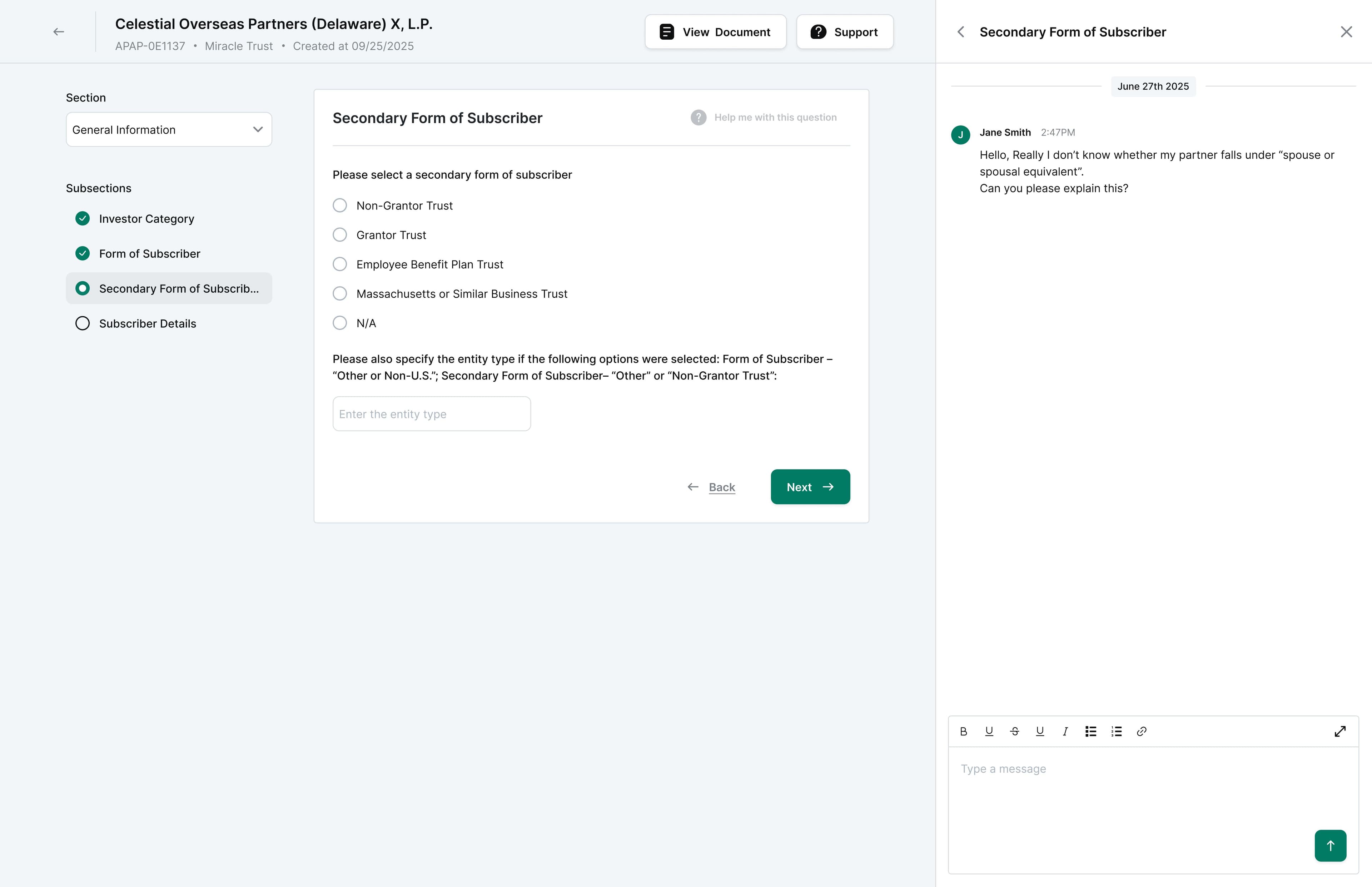 Wider support panel comparison
